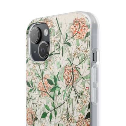 William Morris's (1834-1896) famous Jasmine pattern artwork - Flexi Case