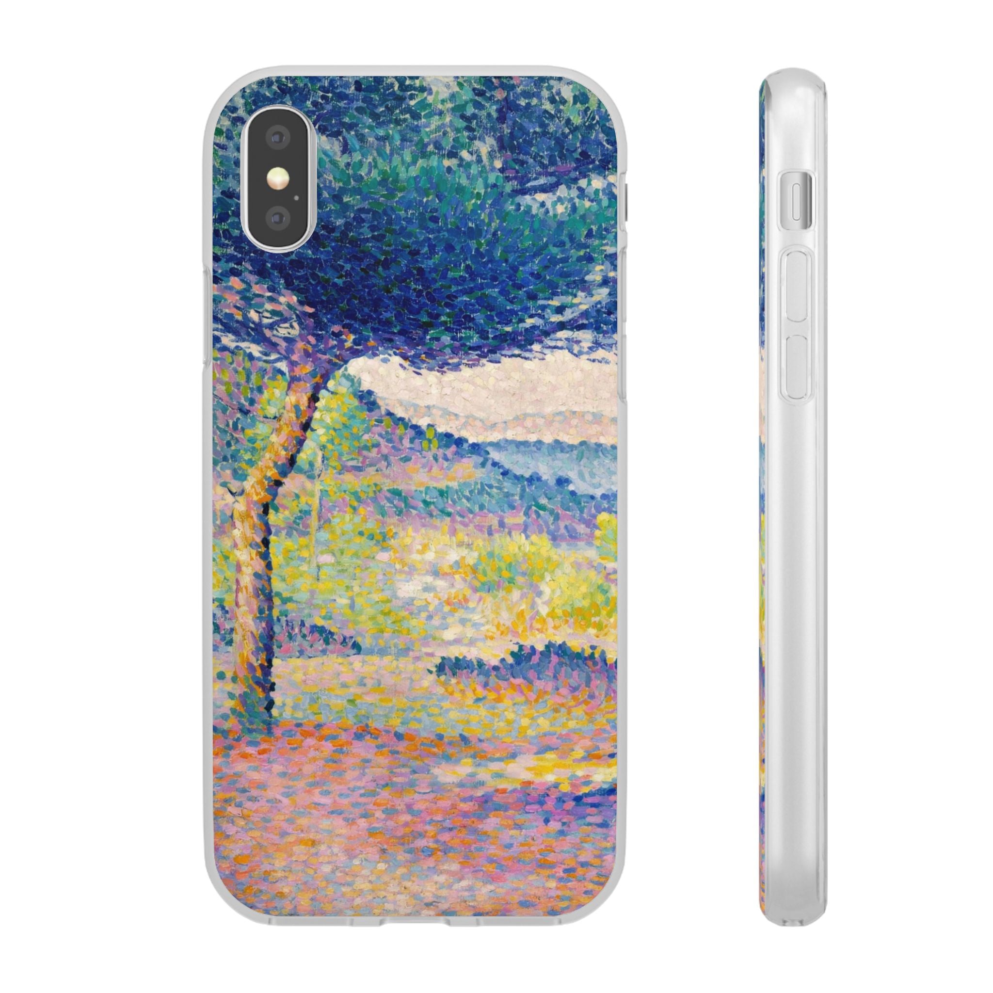 Pines Along the Shore (1896) by Henri-Edmond Cross - Flexi Case