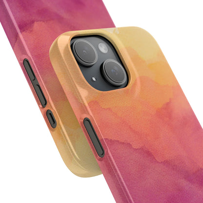 Watercolour Sunrise - Snap Case