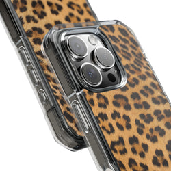 Image of Leopard - Magnetic Clear Impact Case