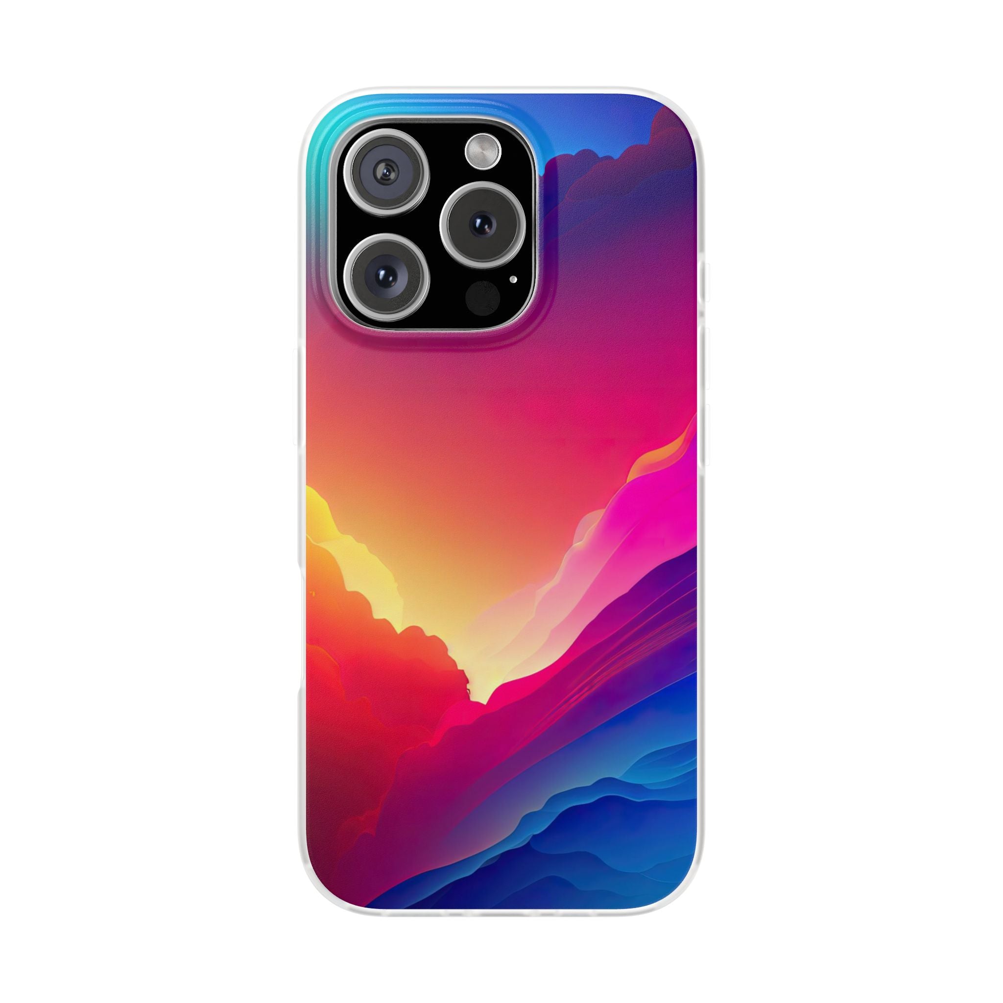 Rainbow Clouds - Flexi Case