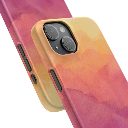 Watercolour Sunrise - Snap Case