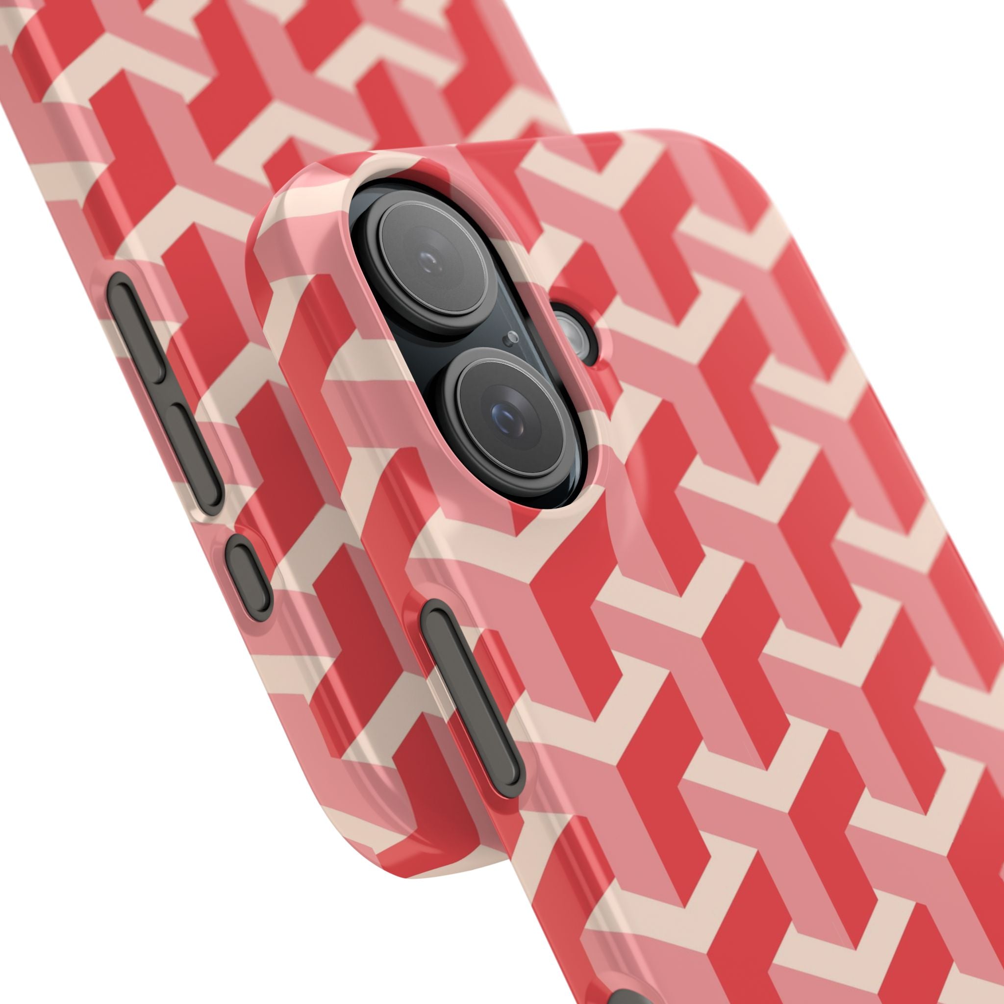 Pink Geo - Snap Case