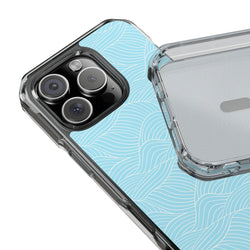 Image of Ocean Lines - Magnetic Clear Impact Case