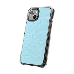 Image of Ocean Lines - Magnetic Clear Impact Case