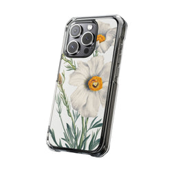 Image of Matilija Poppy by Mary Vaux Walcott - Magnetic Clear Impact Case