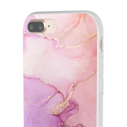 Image of Pink Marble - Flexi Case