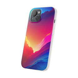 Image of Rainbow Clouds - Flexi Case