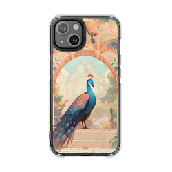 Image of Peacock - Magnetic Clear Impact Case