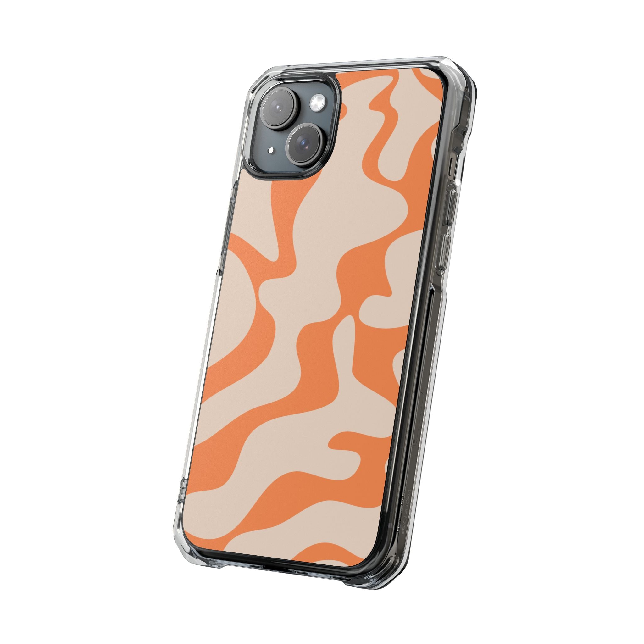 Retro Ripples - Magnetic Clear Impact Case