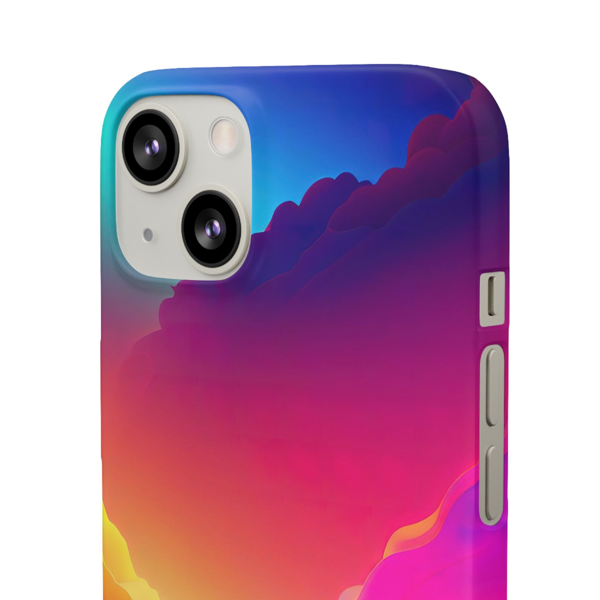 Rainbow Clouds - Snap Case