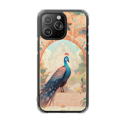 Image of Peacock - Magnetic Clear Impact Case