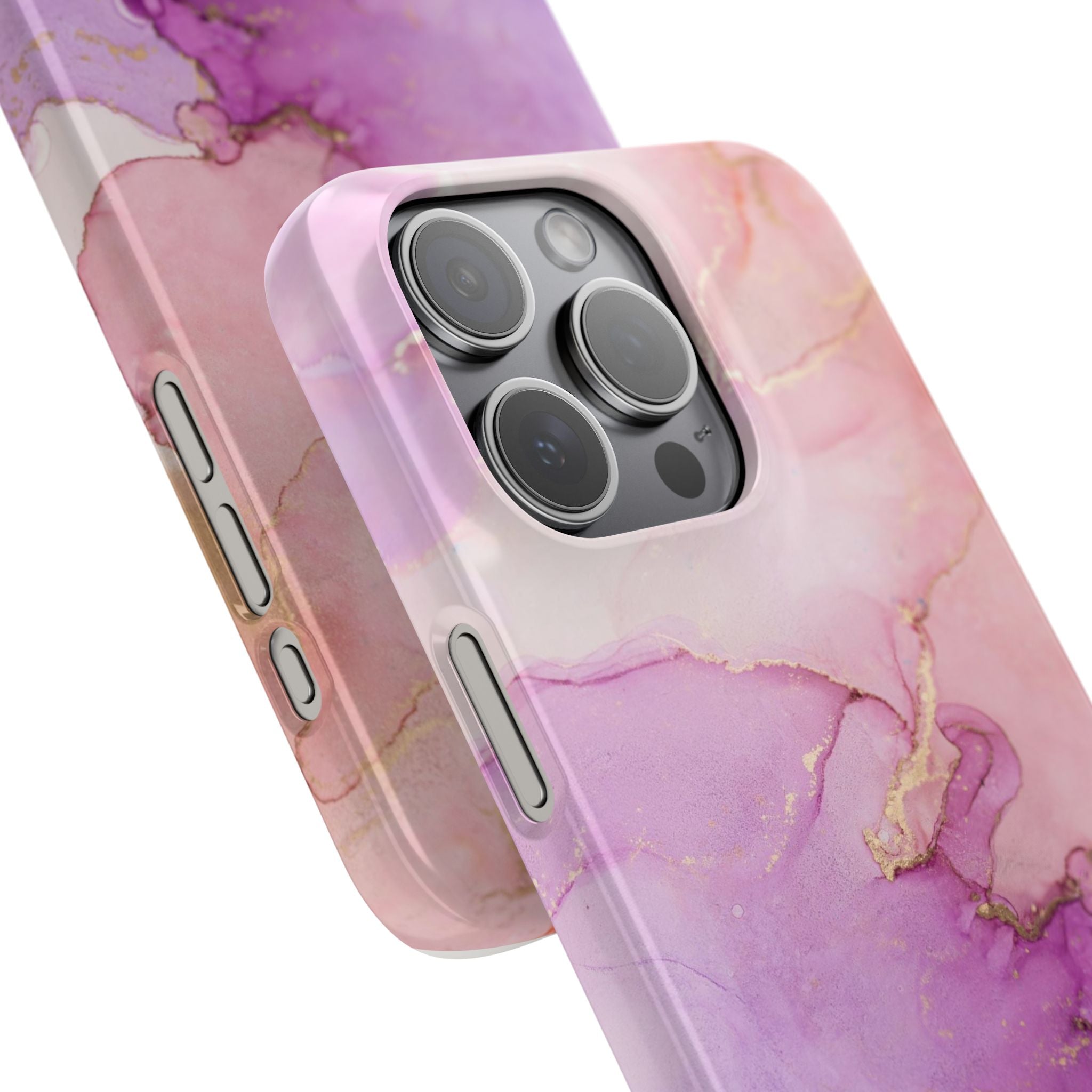 Pink Marble - Snap Case