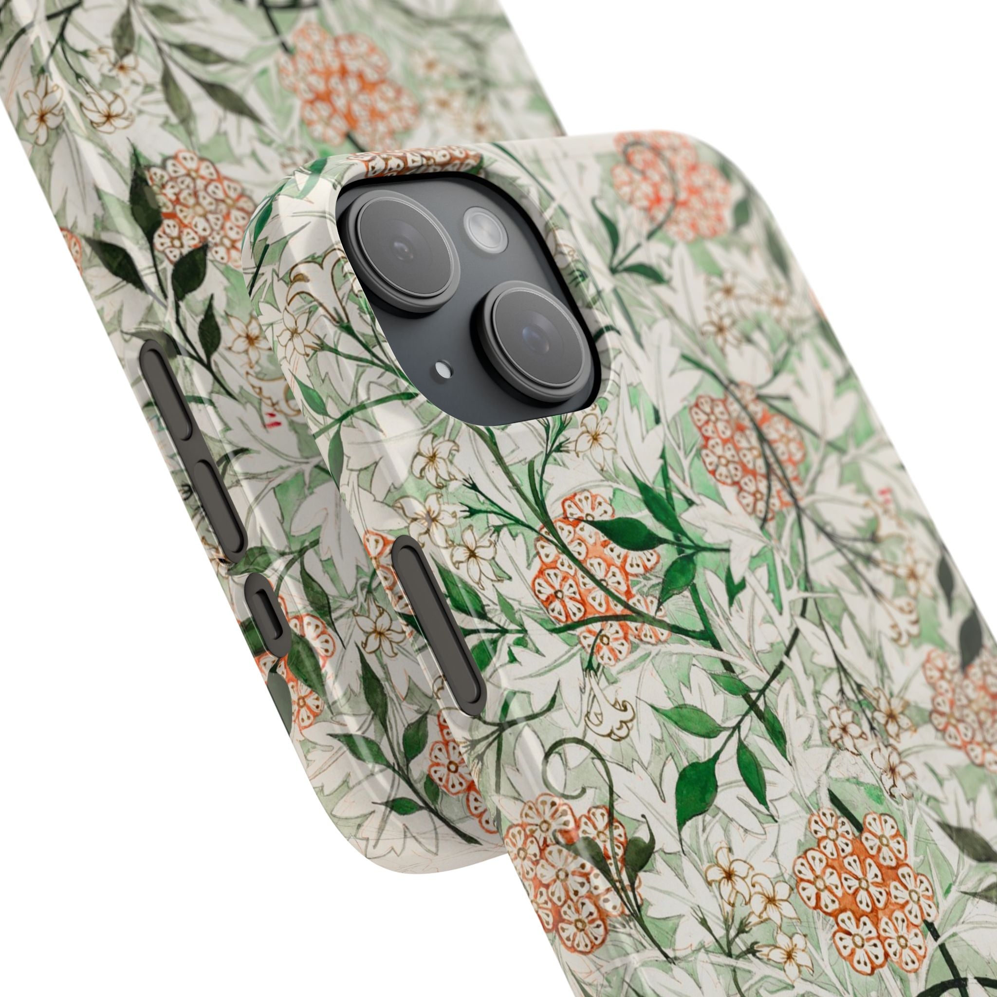 William Morris's (1834-1896) famous Jasmine pattern artwork - Snap Case