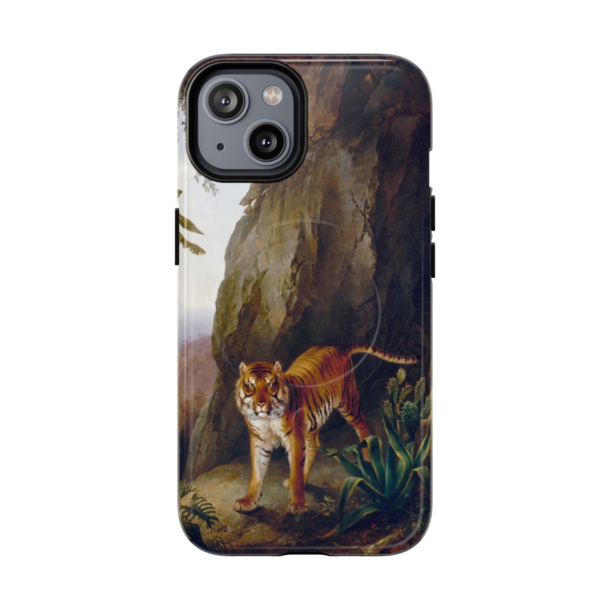 Tiger in a Cave (ca. 1814) - Tough Magnetic Case