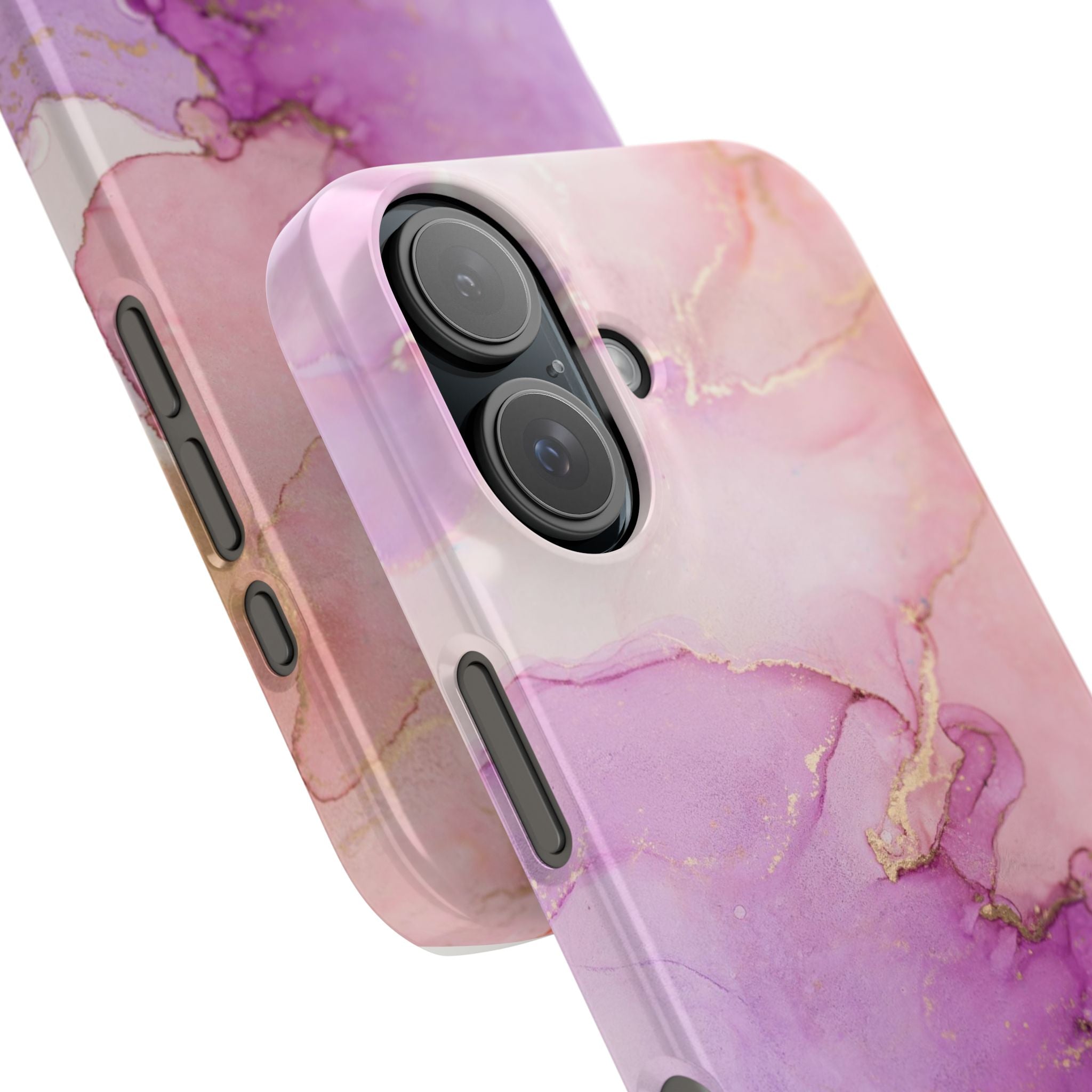 Pink Marble - Snap Case