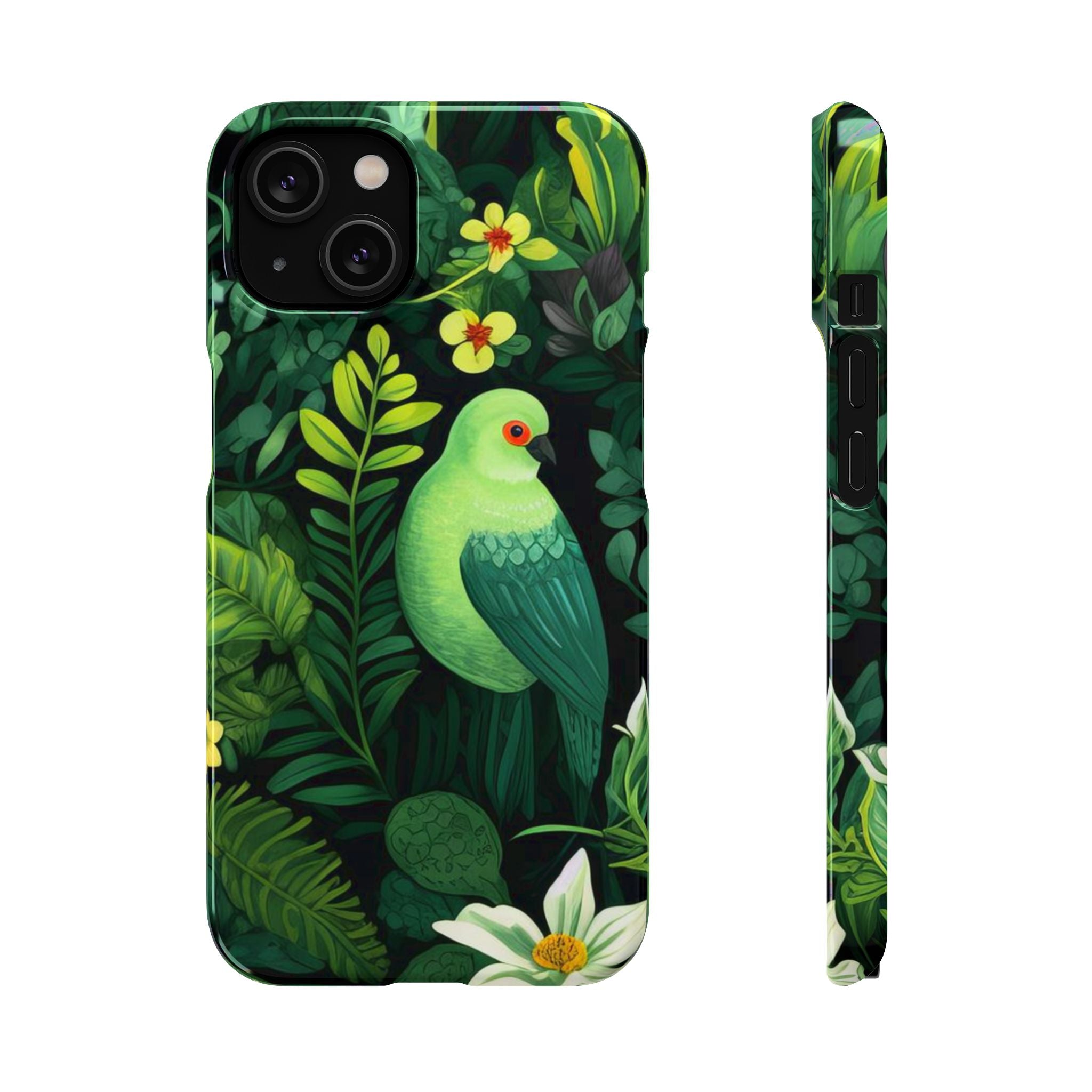 Bird of Green - Snap Case