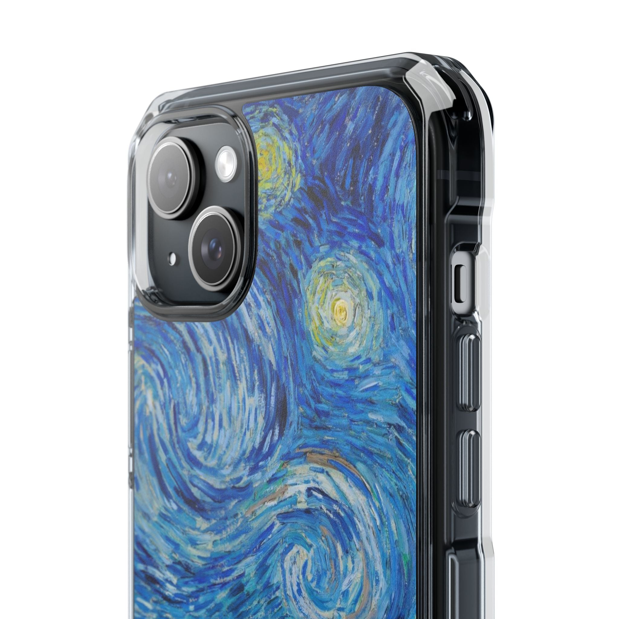 Vincent Van Gogh's The Starry Night - Magnetic Clear Impact Case