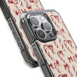 Image of Candy Cane Lane - Magnetic Clear Impact Case