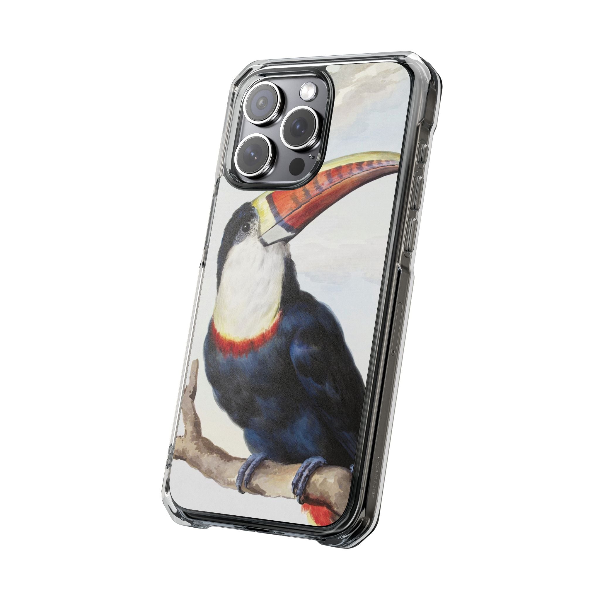 Red-billed Toucan (1748) - Magnetic Clear Impact Case