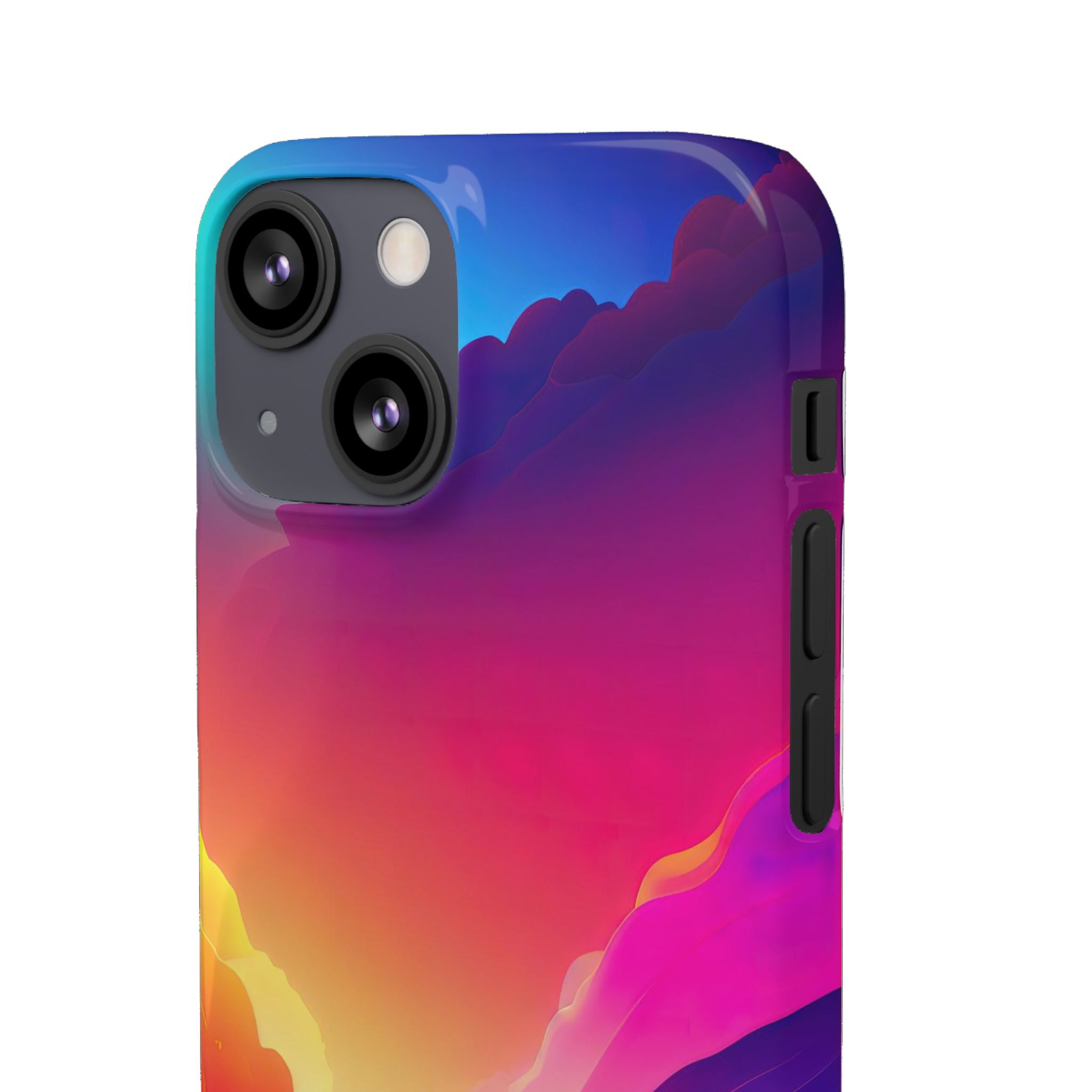 Rainbow Clouds - Snap Case