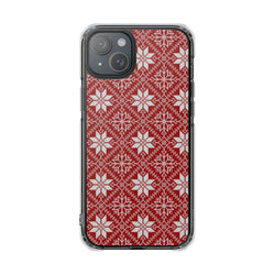 Image of Snow Flake - Magnetic Clear Impact Case