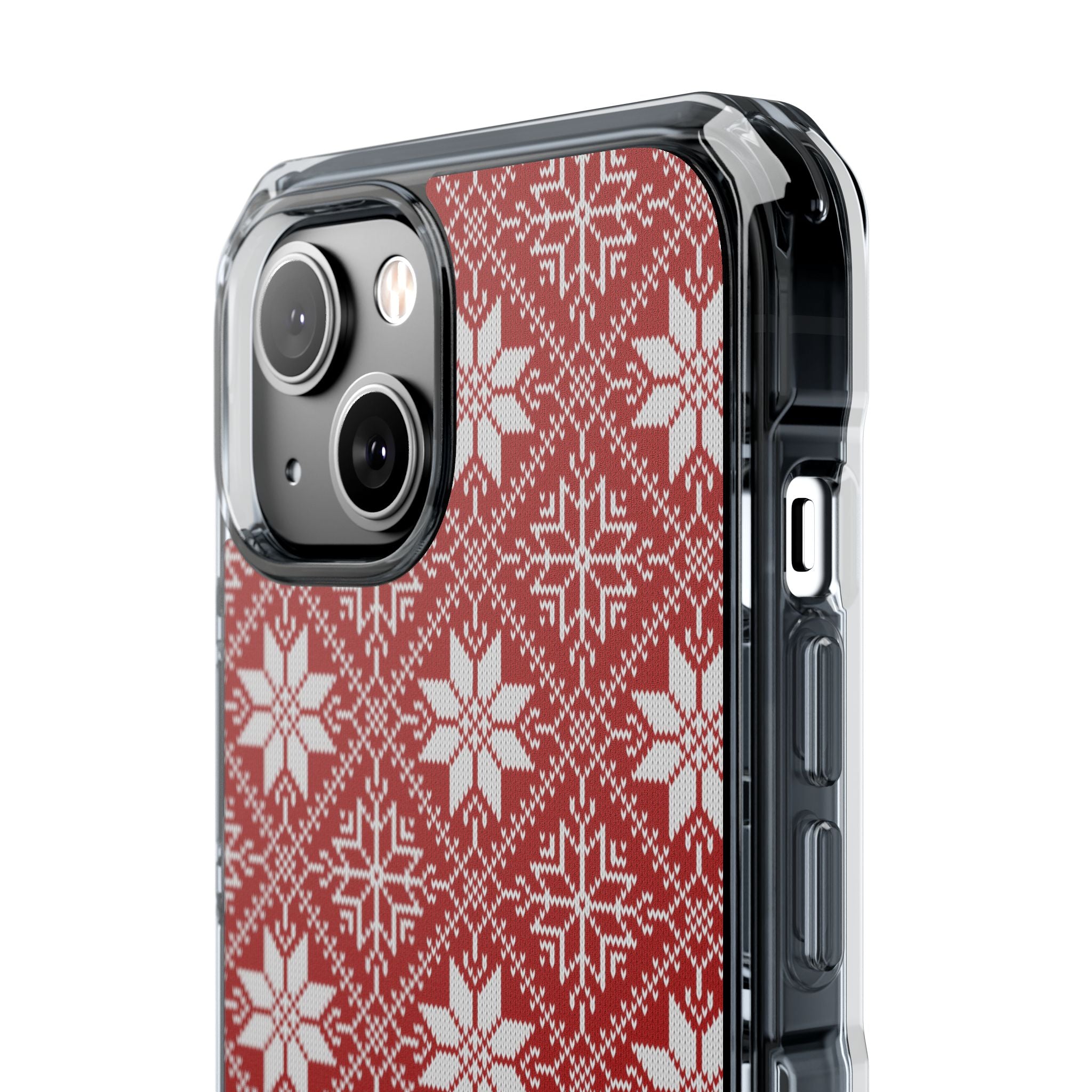 Snow Flake - Magnetic Clear Impact Case