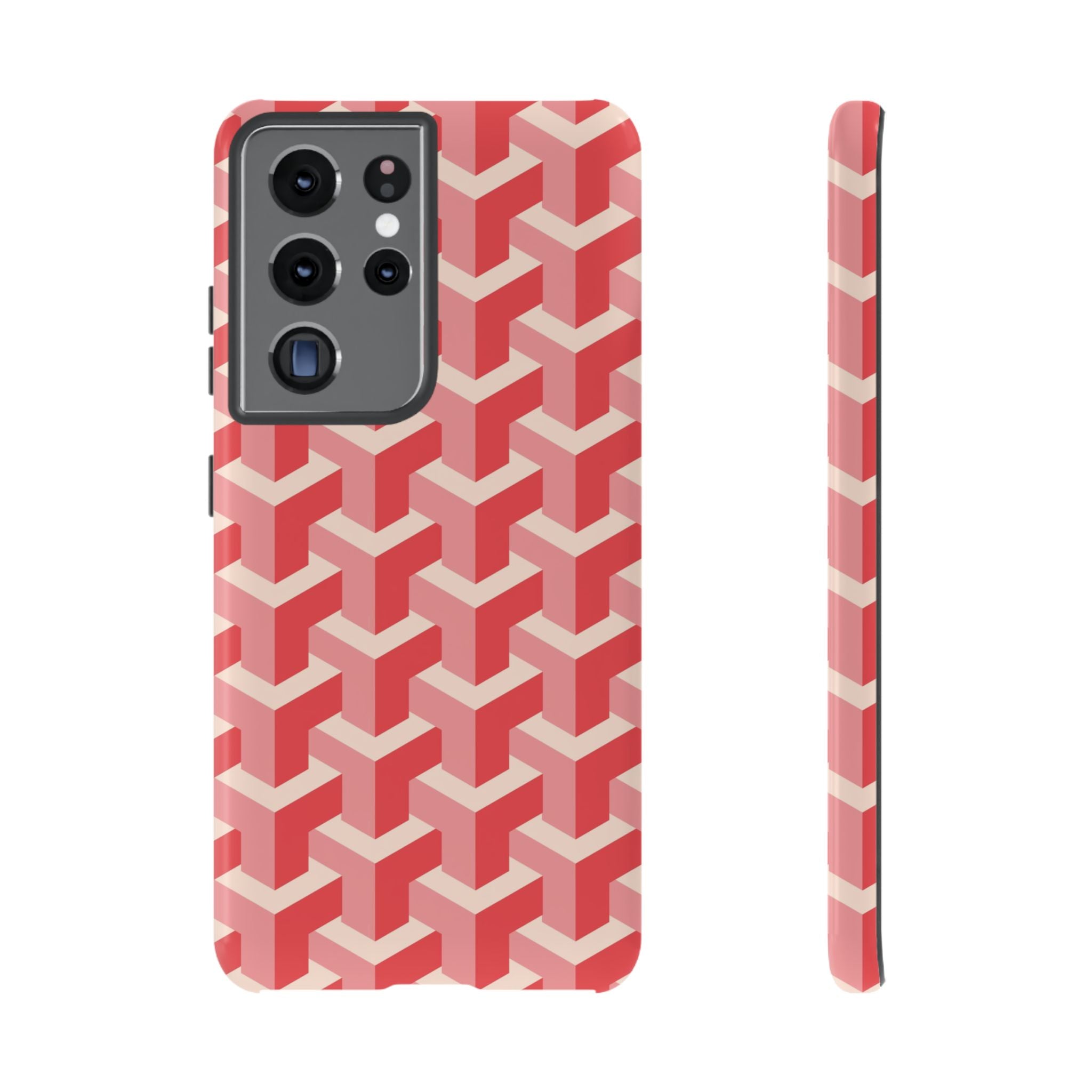 Pink Geo - Tough Case