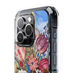 Image of Bouquet of Flowers by Ambrosius Bosschaert - Magnetic Clear Impact Case