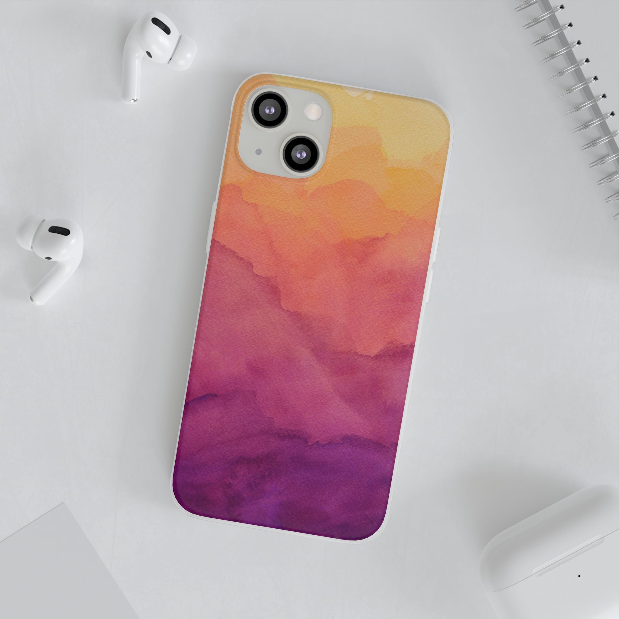 Watercolour Sunrise - Flexi Case