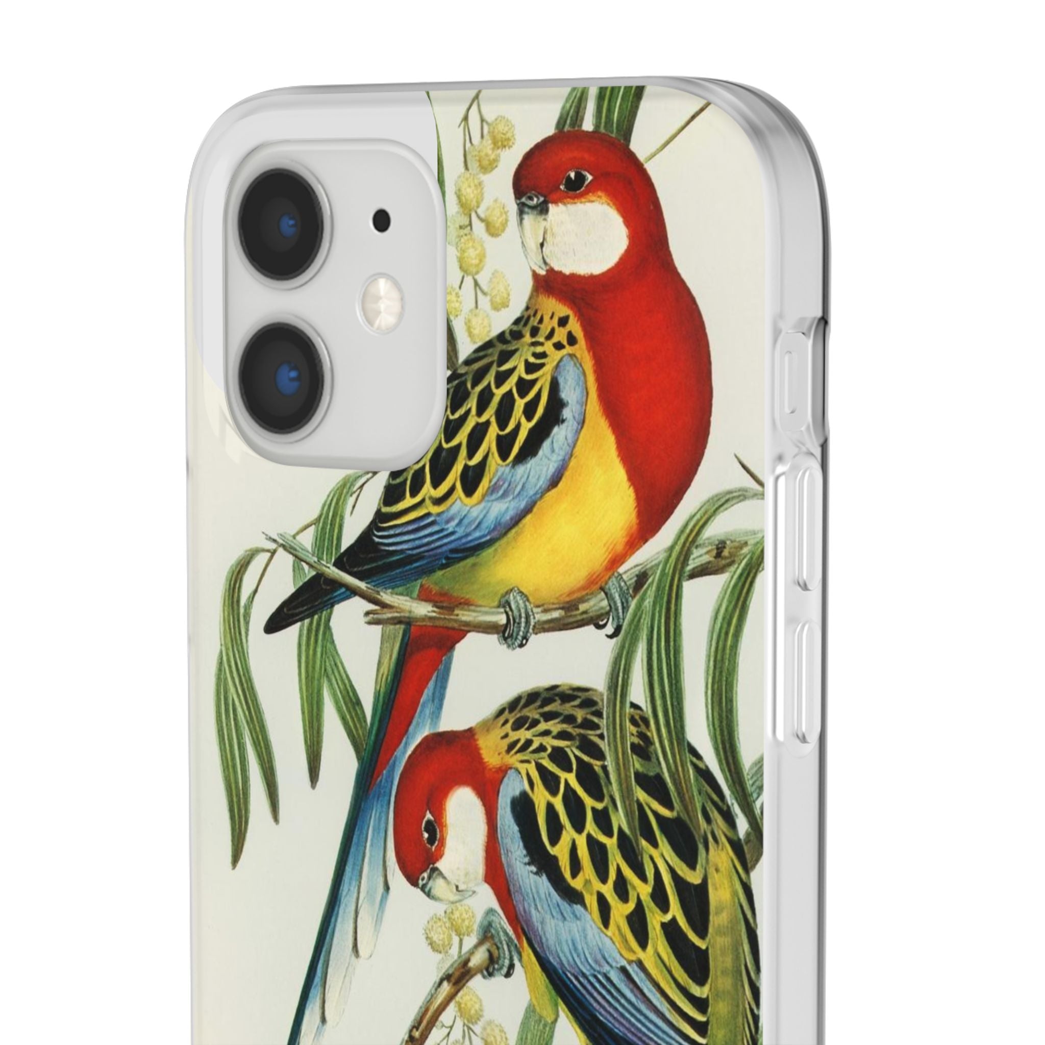 Rosehill Parakeet by Elizabeth Gould - Flexi Case