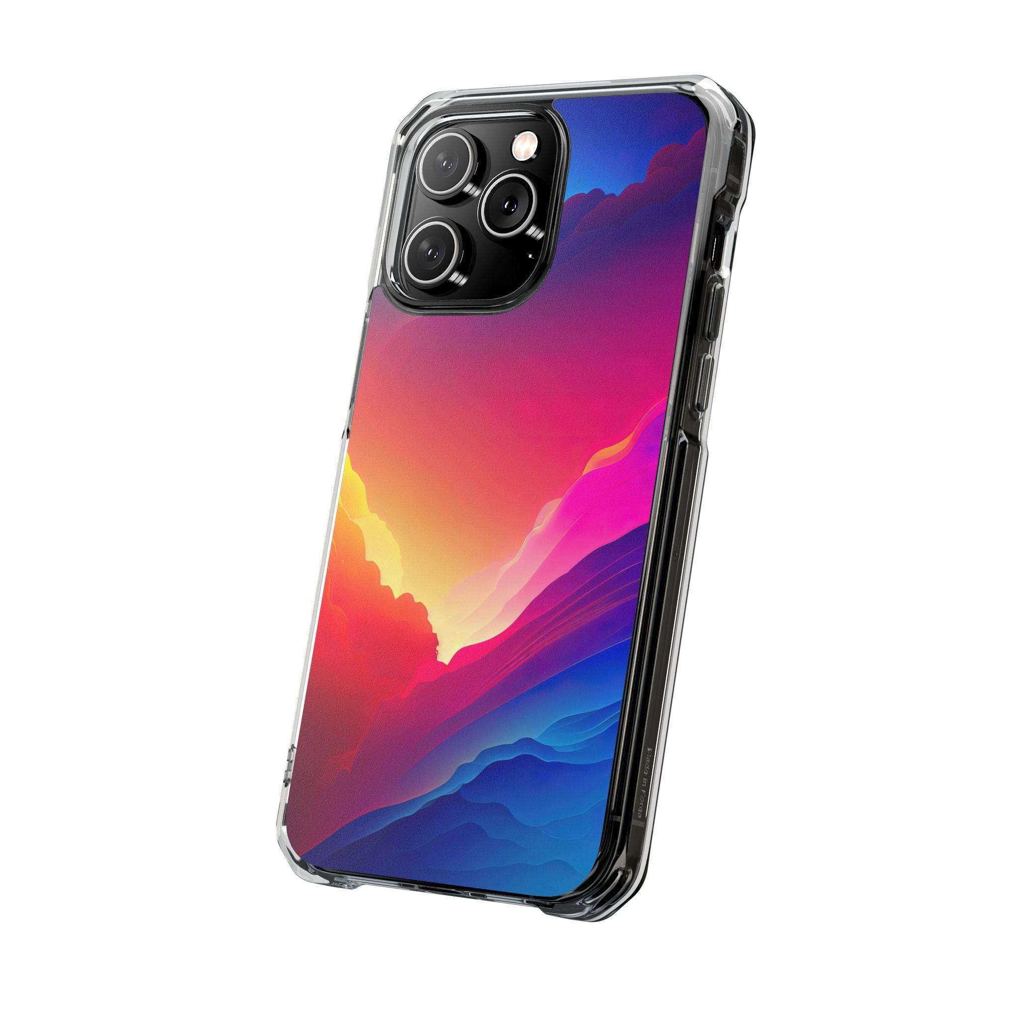 Rainbow Clouds - Magnetic Clear Impact Case