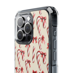 Image of Candy Cane Lane - Magnetic Clear Impact Case