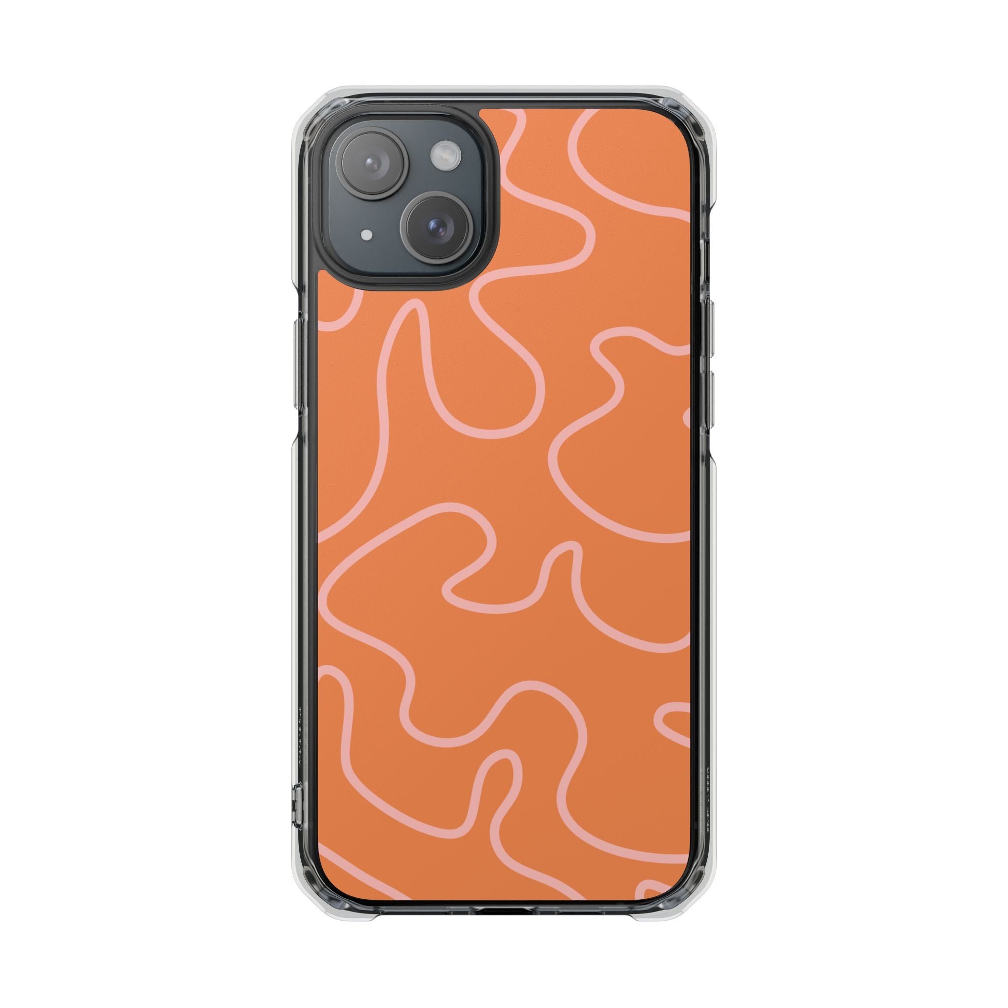 Retro Waves - Magnetic Clear Impact Case