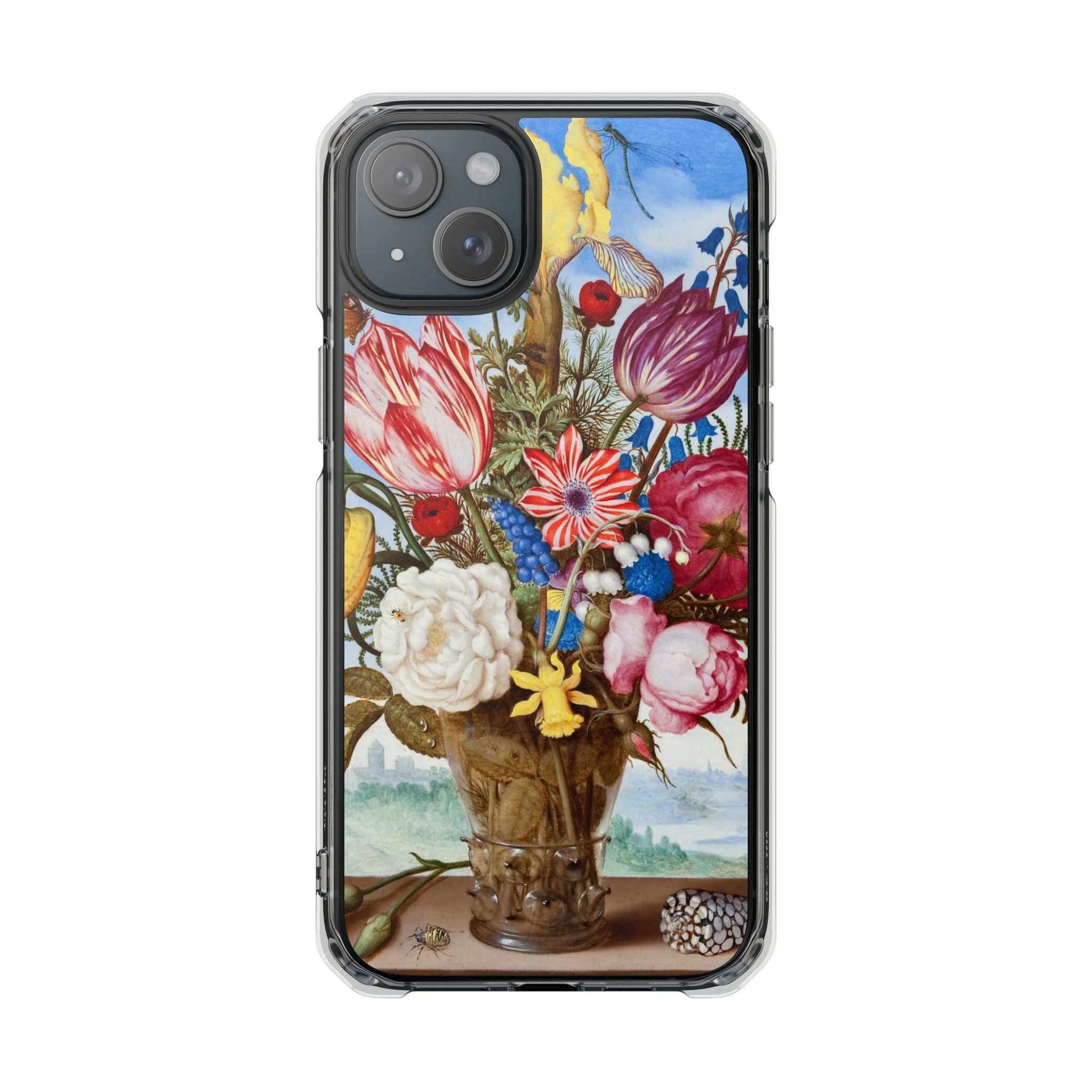 Bouquet of Flowers by Ambrosius Bosschaert - Magnetic Clear Impact Case