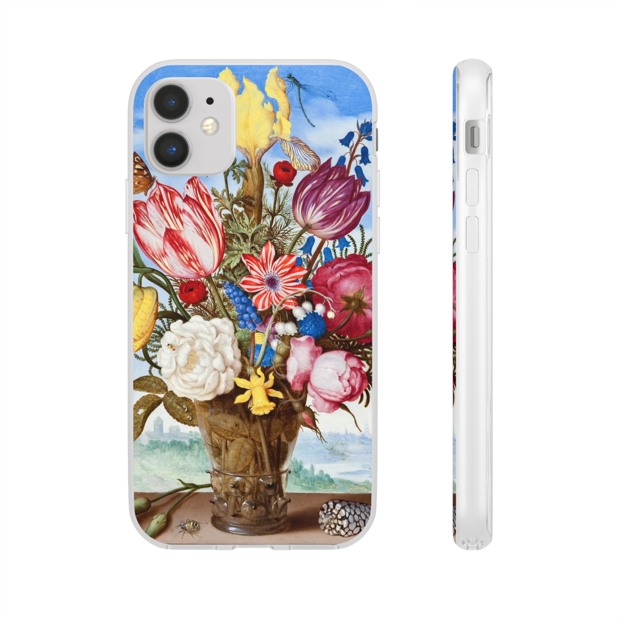 Bouquet of Flowers by Ambrosius Bosschaert - Flexi Case