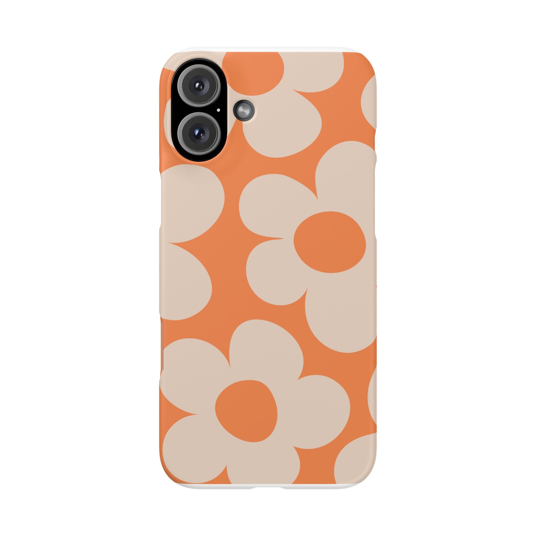 Retro Flowers - Snap Case