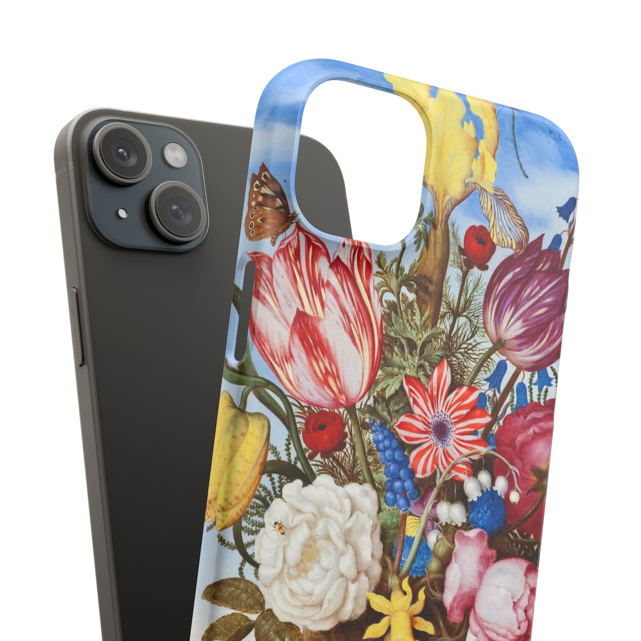 Bouquet of Flowers by Ambrosius Bosschaert - Snap Case