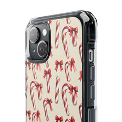 Image of Candy Cane Lane - Magnetic Clear Impact Case