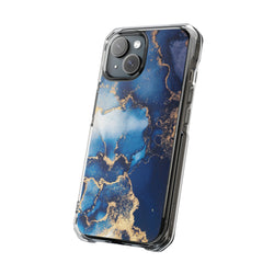 Image of Gold Flecks - Magnetic Clear Impact Case