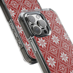 Image of Snow Flake - Magnetic Clear Impact Case