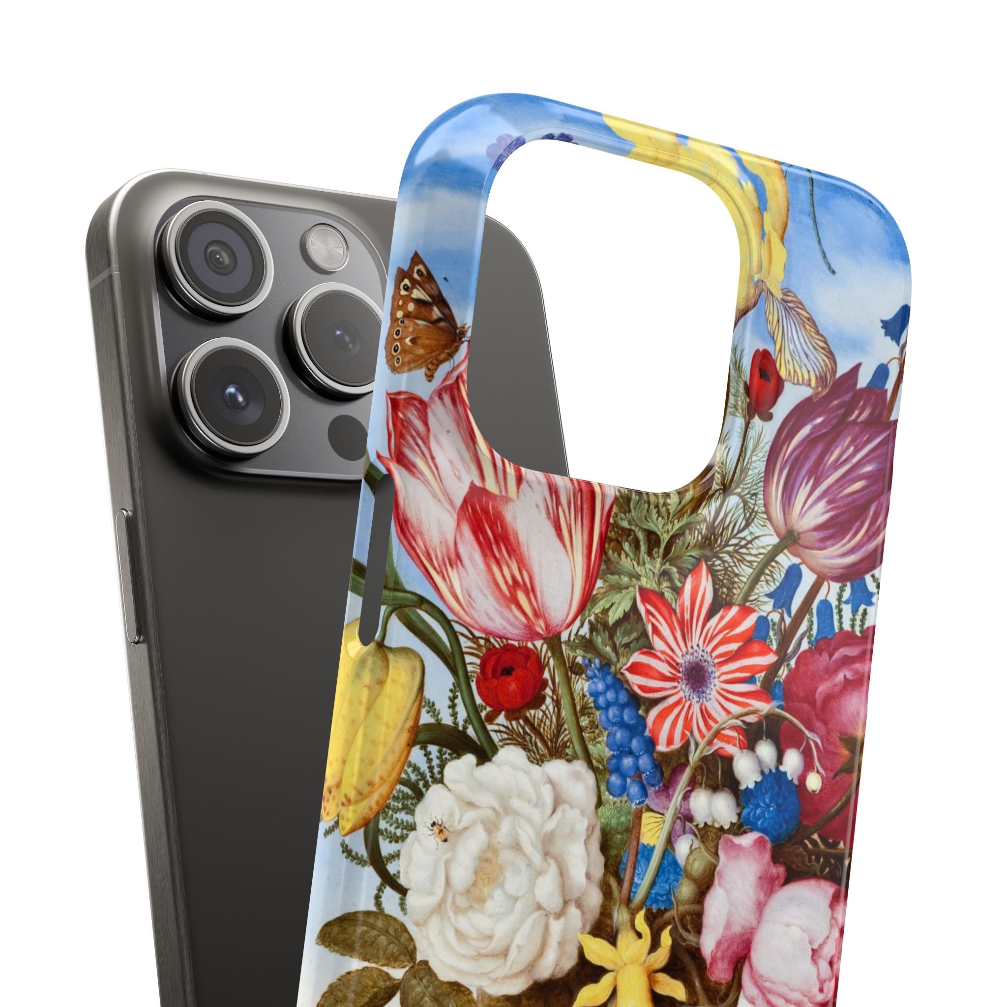 Bouquet of Flowers by Ambrosius Bosschaert - Snap Case