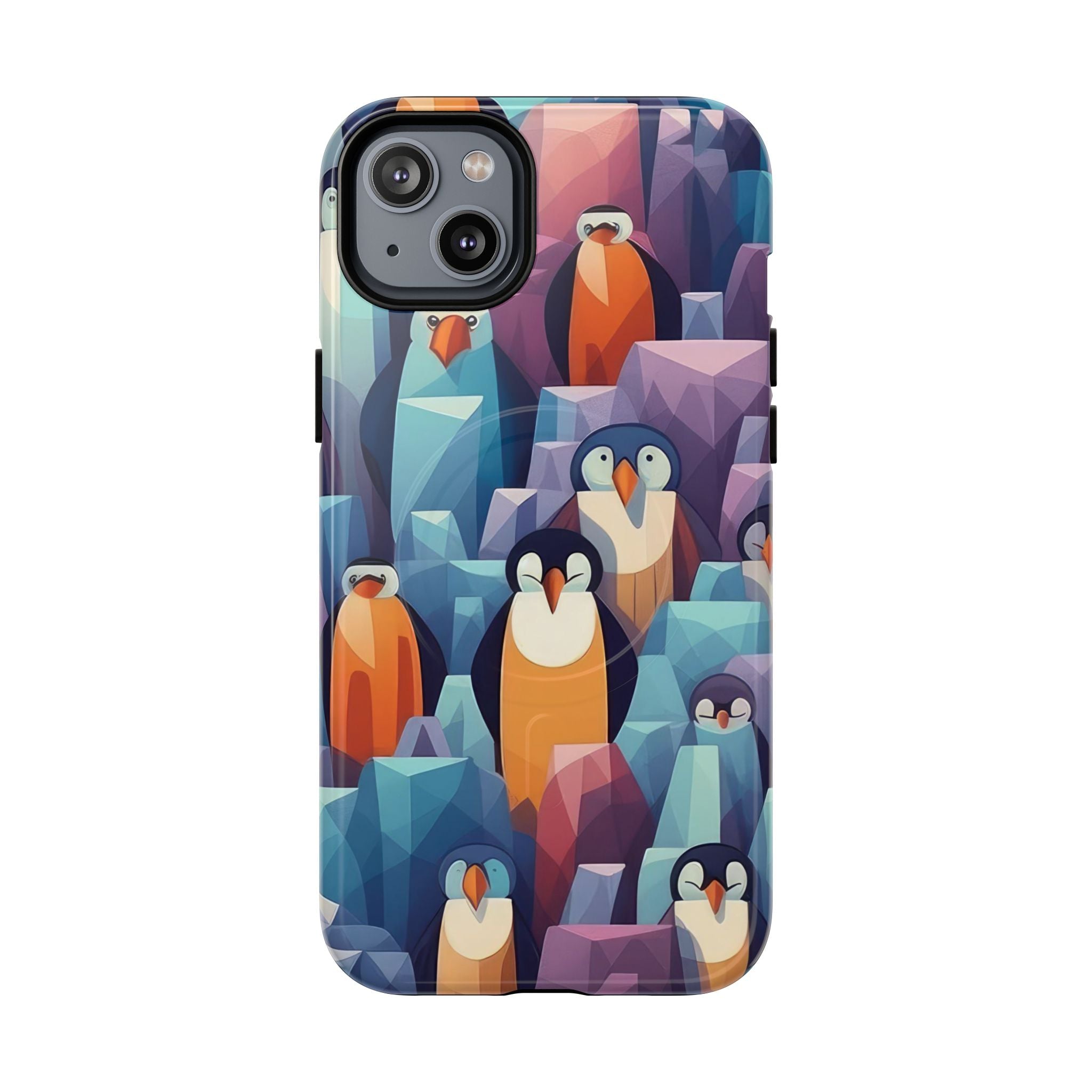 Penguin Family - Tough Magnetic Case