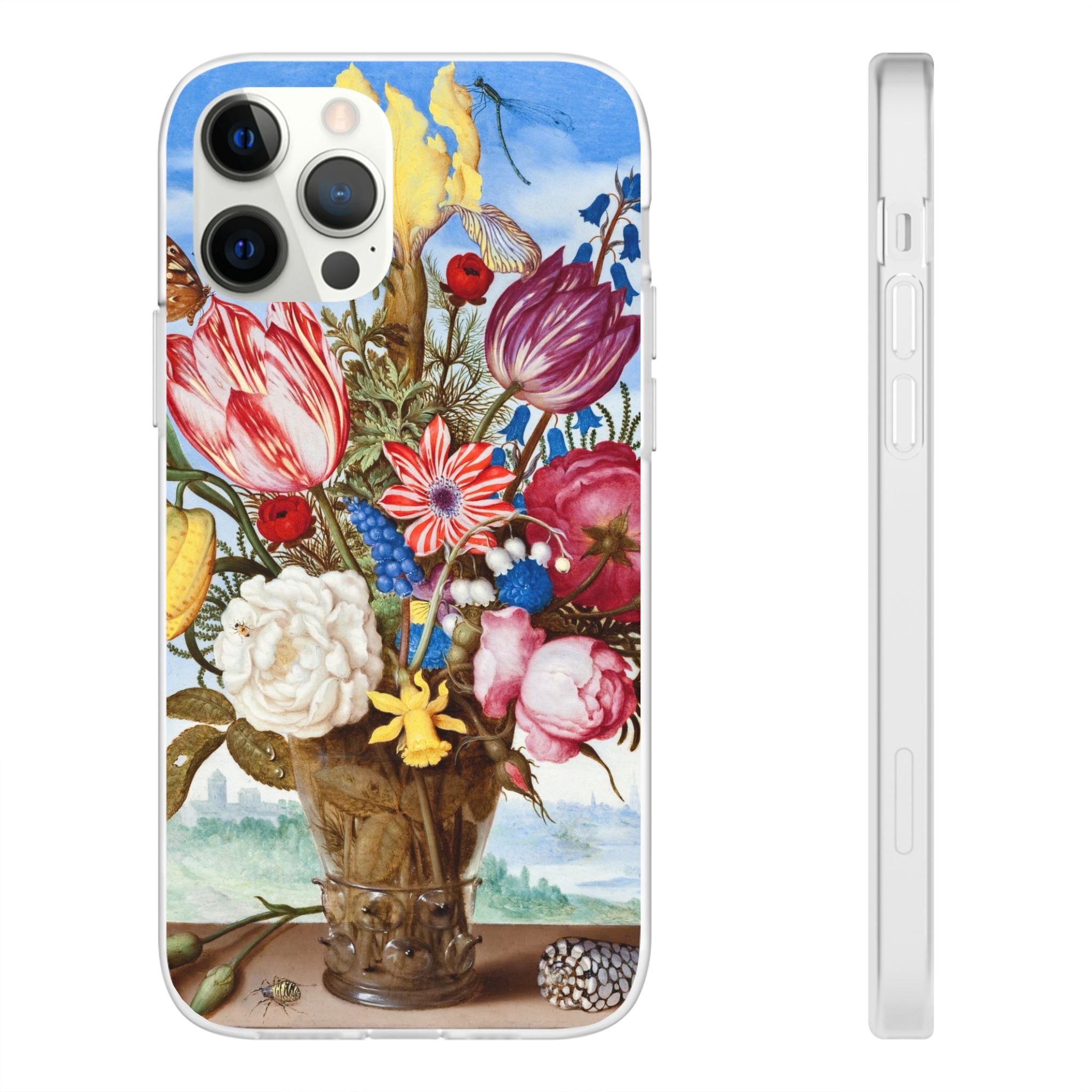 Bouquet of Flowers by Ambrosius Bosschaert - Flexi Case