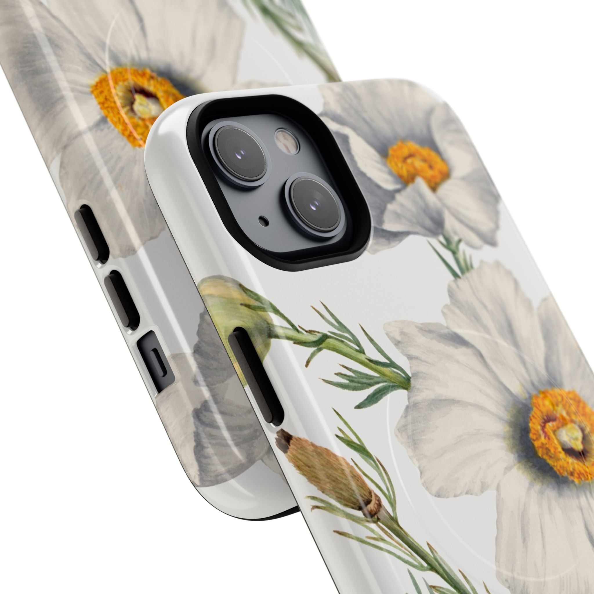 Matilija Poppy by Mary Vaux Walcott - Tough Magnetic Case