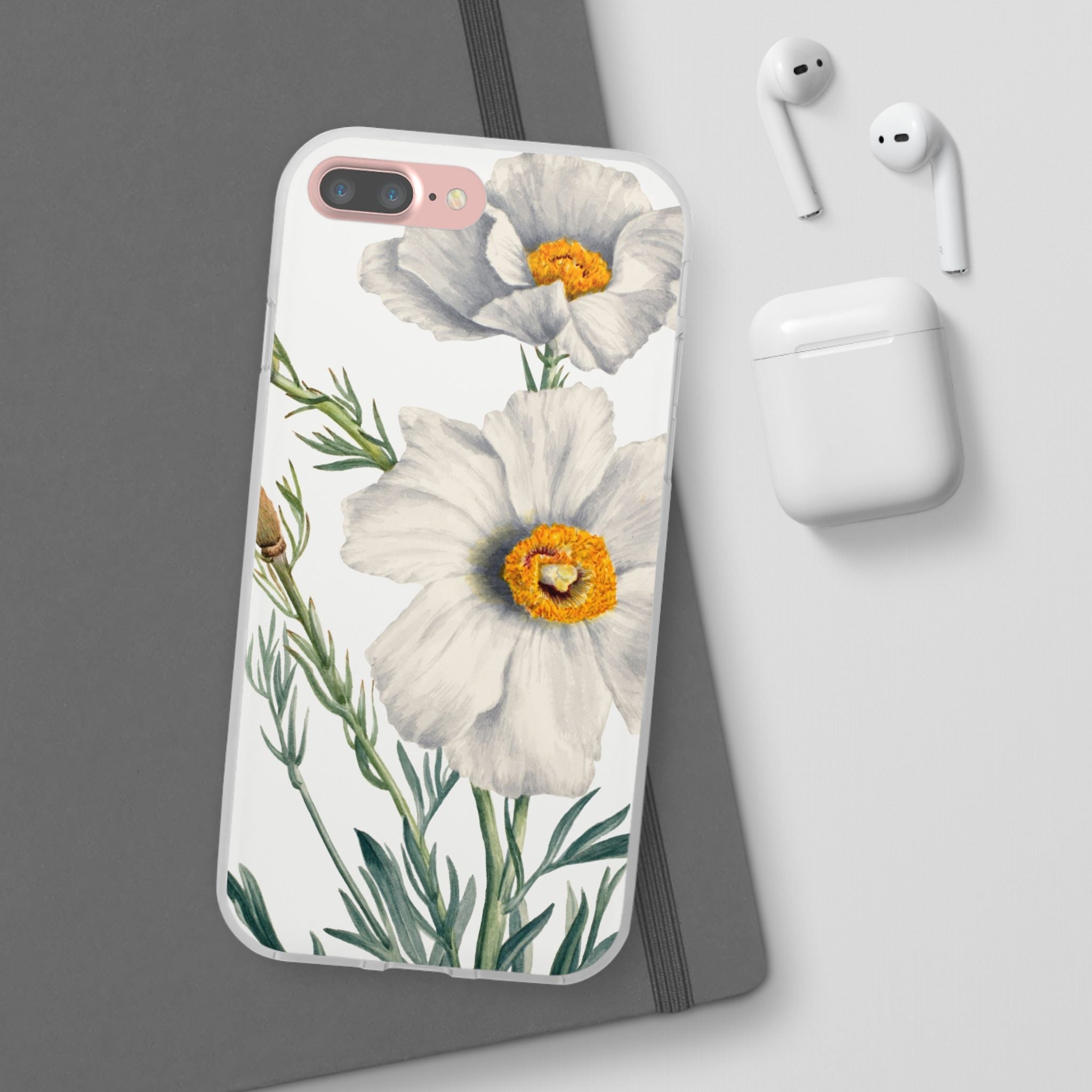 Matilija Poppy by Mary Vaux Walcott - Flexi Case