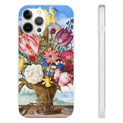 Image of Bouquet of Flowers by Ambrosius Bosschaert - Flexi Case