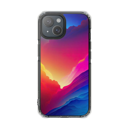 Rainbow Clouds - Magnetic Clear Impact Case