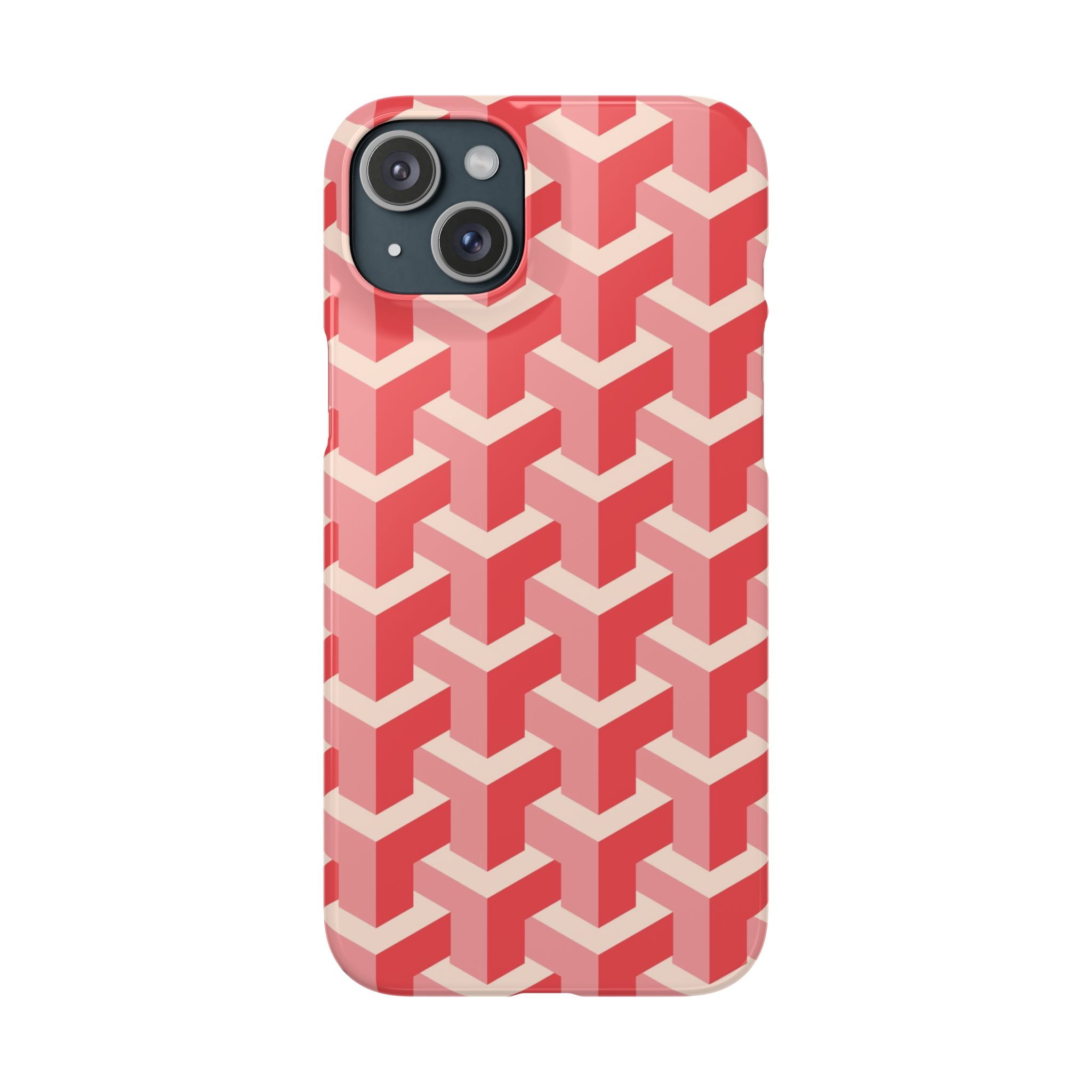 Pink Geo - Snap Case