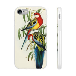 Image of Rosehill Parakeet by Elizabeth Gould - Flexi Case